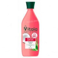 شامبو فيتايا المنعم بجوز الهند والصبار 380 مل vitaia smoothing shampoo with coconut and aloe vera 380ml
